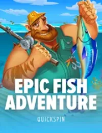 epic fish adventure game logo